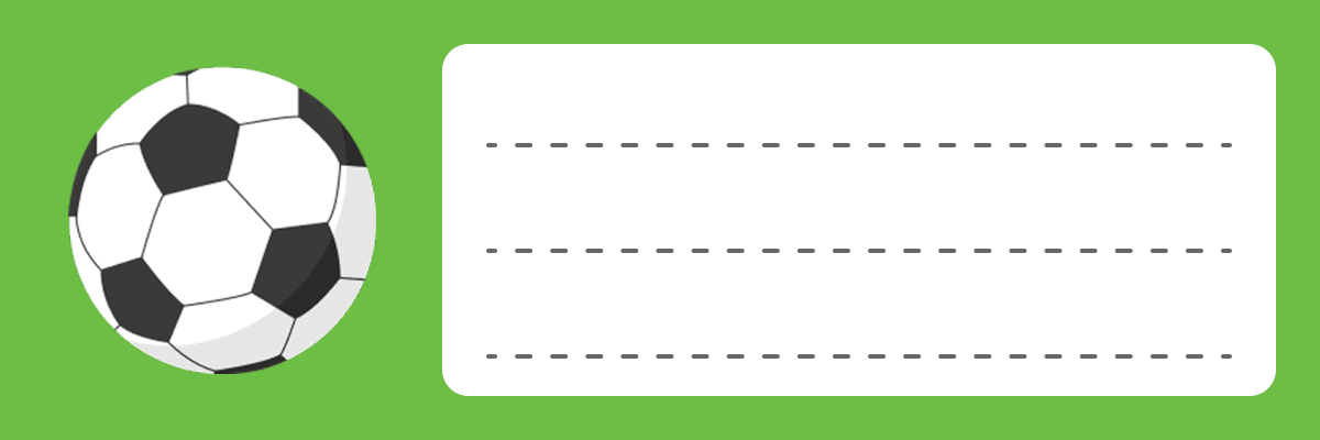 note label design